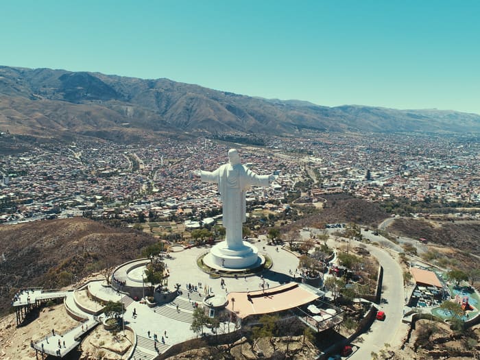Cristo de la Concordia, Cochabamba, Bolivia - rikuy 1